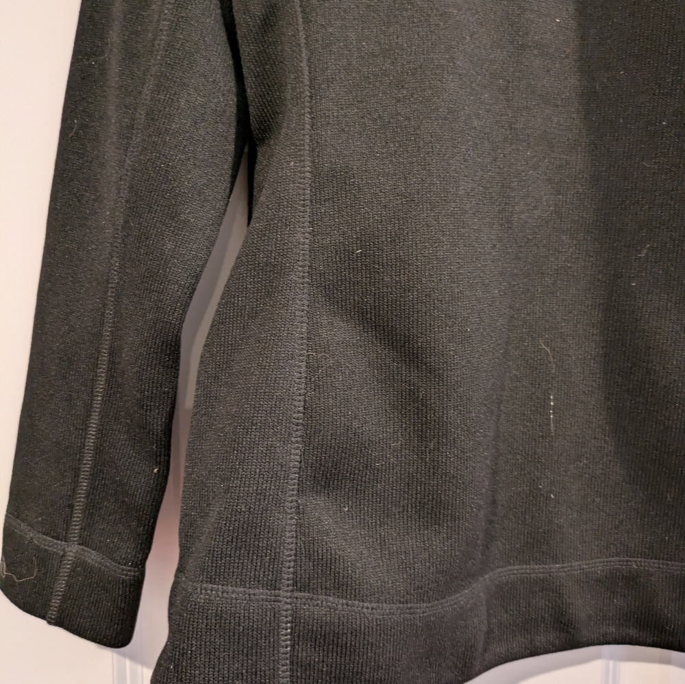 Tailored Fleece Calvin Klein Zip Up Ribbed S Jacket - Picture 8 of 11